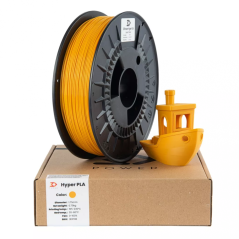 3DPower Hyper PLA Filament žltá (Amber Yellow) 1.75mm 0.75 kg