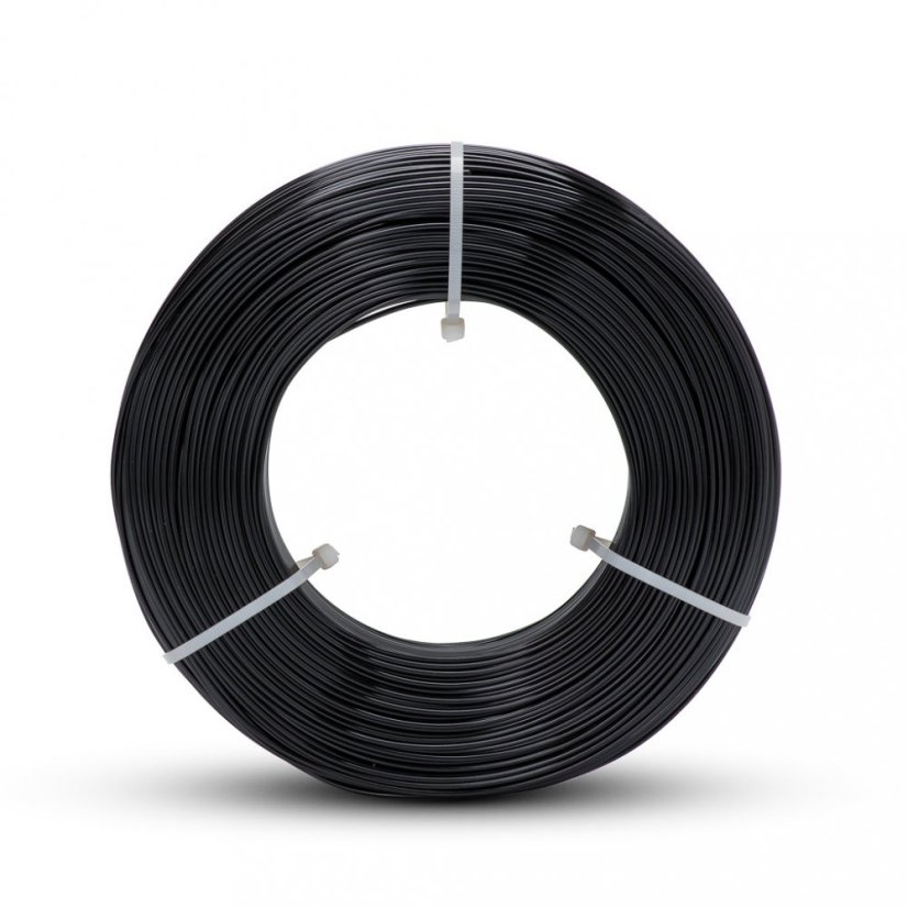 Fiberlogy Refill Easy PET-G Filament Black 1.75 mm 0.85 kg