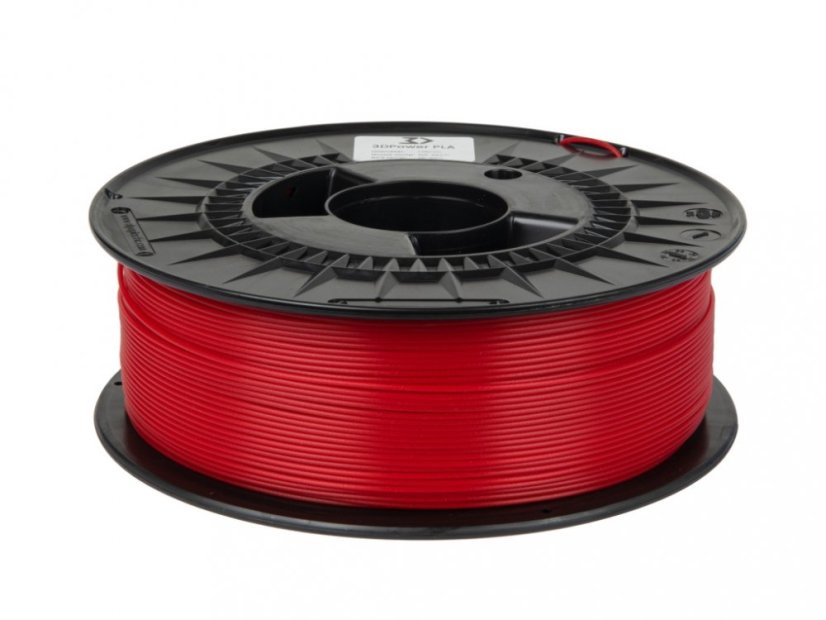 3DPower Basic PLA Filament čerešňová červená (cherry) 1.75mm 1kg