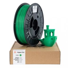3DPower Hyper PLA Filament zelená (Grass Green) 1.75mm 0.75 kg