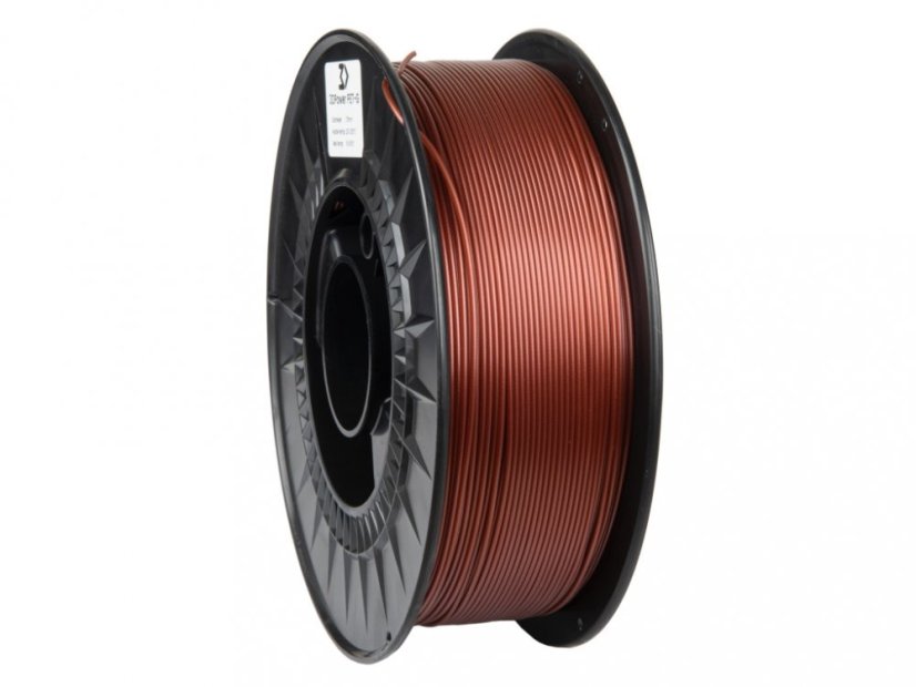 3DPower Basic PET-G Filament medená (copper) 1.75mm 1kg