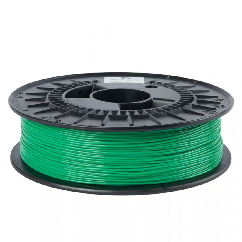 3DPower Hyper PLA Filament zelená (Grass Green) 1.75mm 0.75 kg