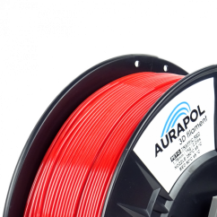 Aurapol PET-G Filament Dopravní Červená 1 kg 1,75 mm