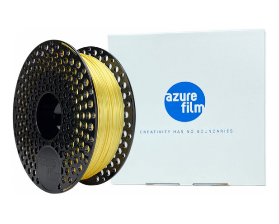 Azurefilm Silk Filament Yellow 1,75mm 1KG