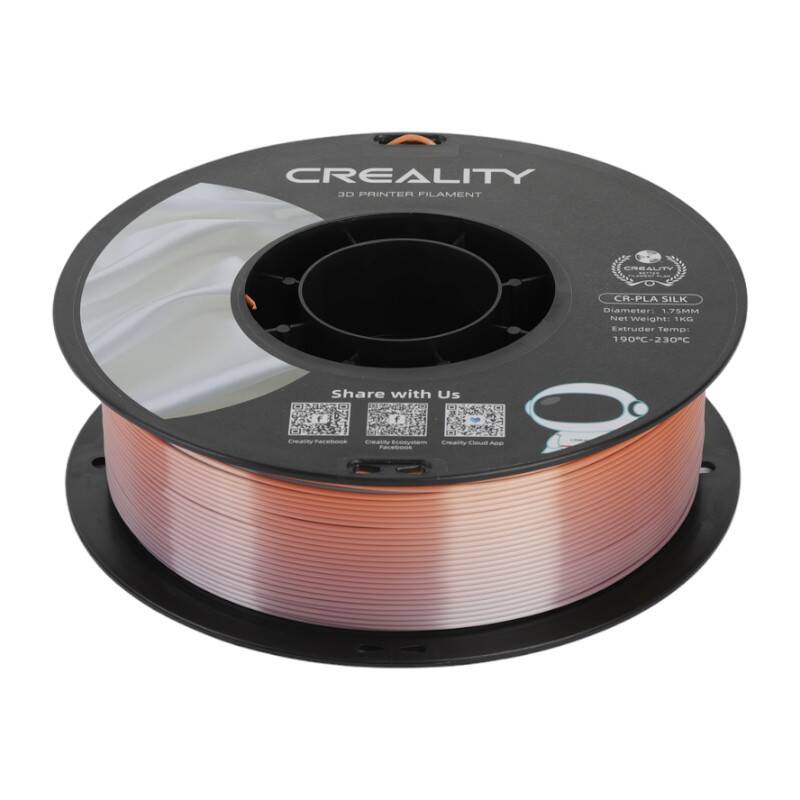 Creality CR-Silk PLA filament (Rainbow - dúhová)