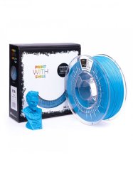 Print With Smile PLA Filament - 1,75 mm - Turquoise BLUE - 500 g